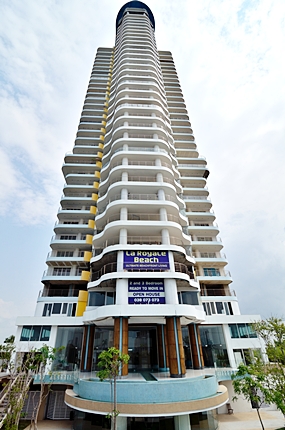 La Royale Beach tower.